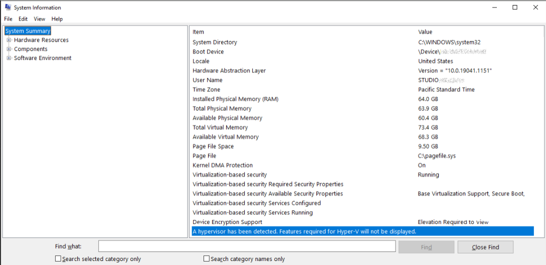 Is Hyper-V enabled?