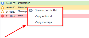 Context menu