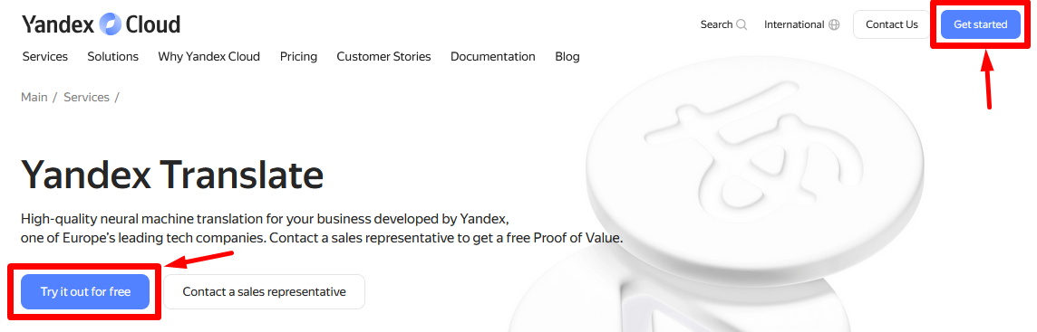 Yandex Translate
